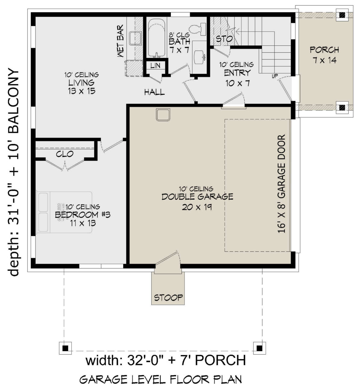 Main Floor  for House Plan #940-00555