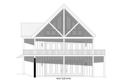 Mountain House Plan #940-00558 Elevation Photo