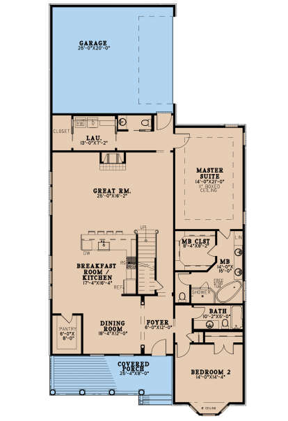 House Plan House Plan #27460 Drawing 1