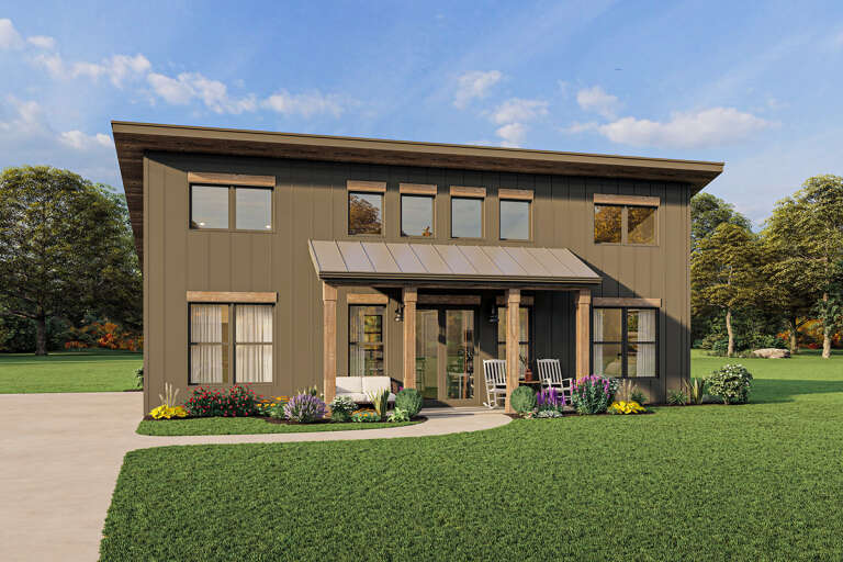 House Plan House Plan #27461 Front Elevation 
