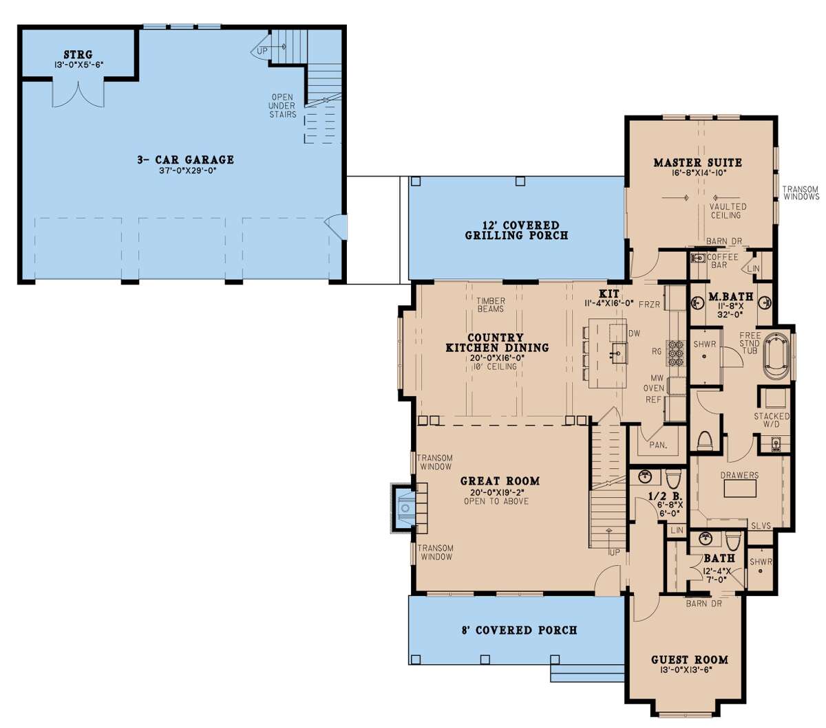 Main Floor  for House Plan #8318-00280
