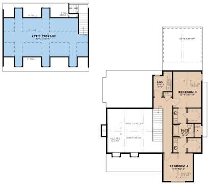 Second Floor for House Plan #8318-00280