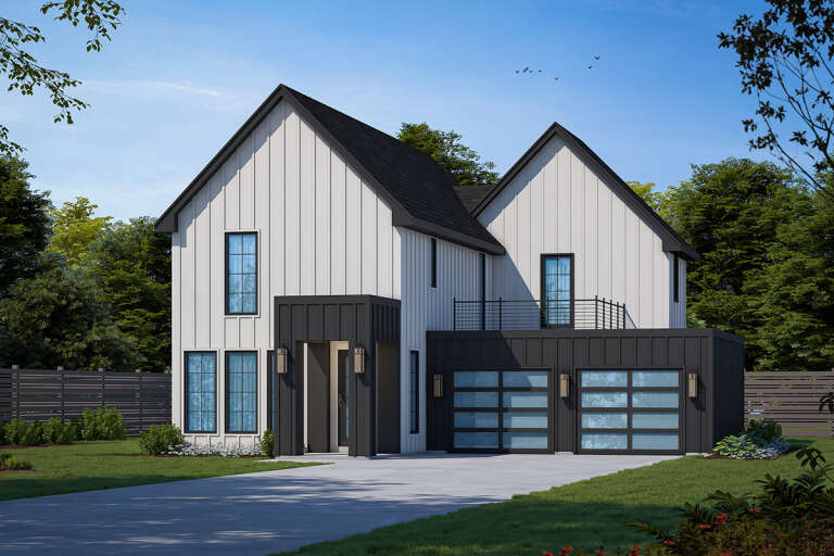 House Plan House Plan #27465 Front Elevation 