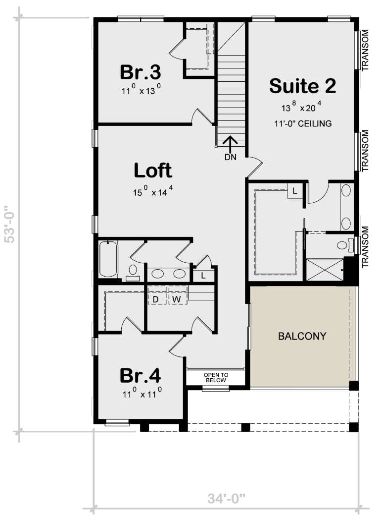 House Plan House Plan #27467 Drawing 2
