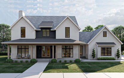 House Plan House Plan #27468 Front Elevation 
