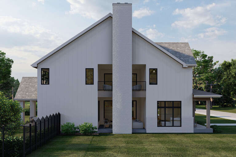 Modern Farmhouse House Plan #963-00663 Elevation Photo