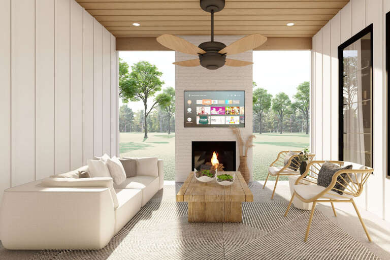 Modern Farmhouse House Plan #963-00663 Additional Photo