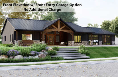 Barn House Plan #5032-00162 Elevation Photo