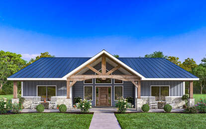 Barn House Plan #5032-00162 Elevation Photo