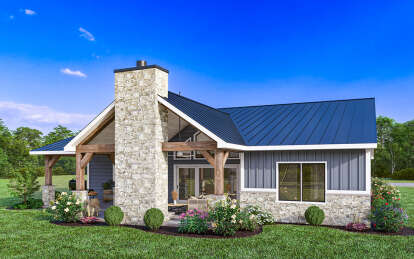 Barn House Plan #5032-00162 Elevation Photo