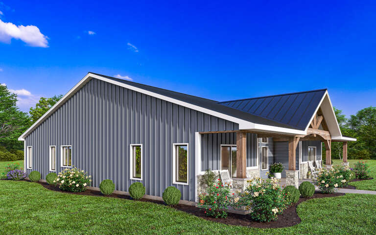 Barn House Plan #5032-00162 Elevation Photo