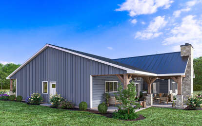 Barn House Plan #5032-00162 Elevation Photo