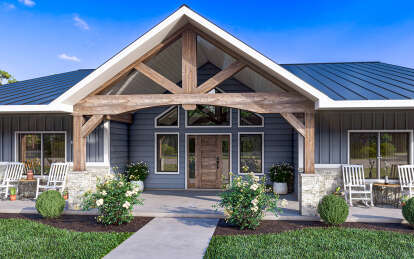 Barn House Plan #5032-00162 Elevation Photo