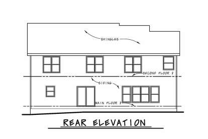 Traditional House Plan #402-01750 Elevation Photo
