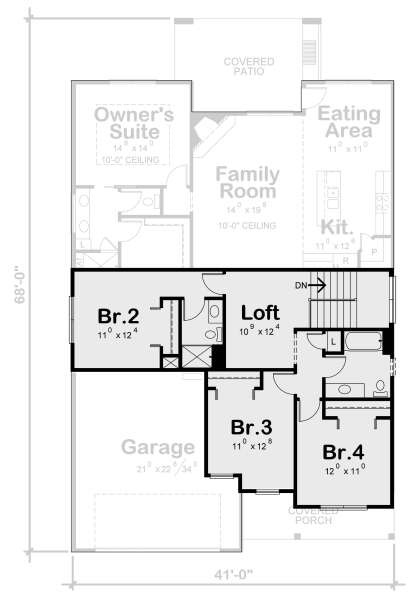 House Plan House Plan #27472 Drawing 2