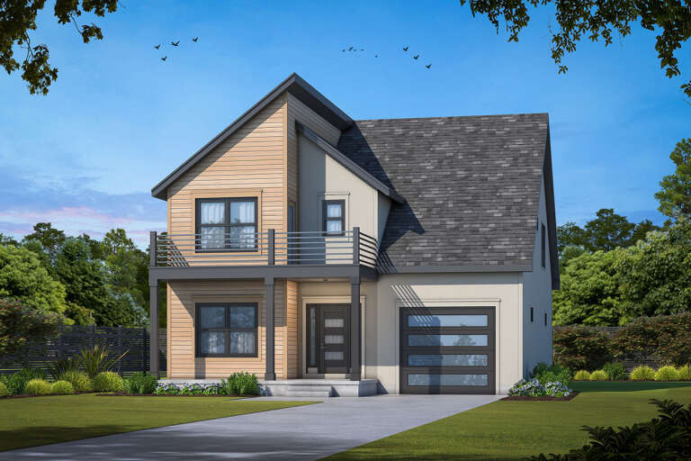 House Plan House Plan #27474 Front Elevation 