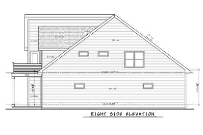 Contemporary House Plan #402-01753 Elevation Photo