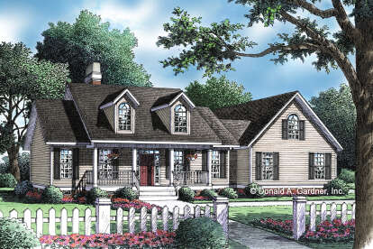 Country House Plan #2865-00277 Elevation Photo