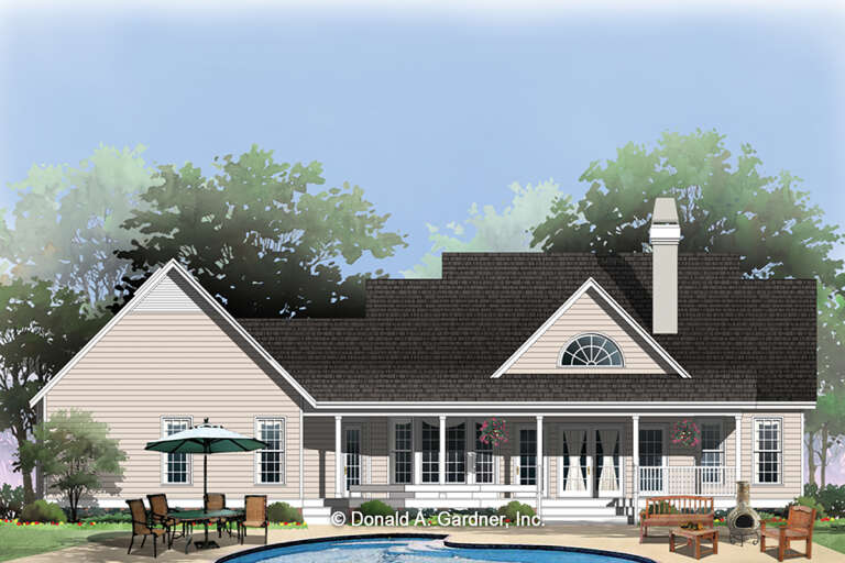 Country House Plan #2865-00277 Elevation Photo