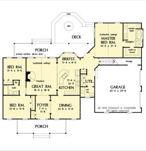 Main Floor  for House Plan #2865-00277