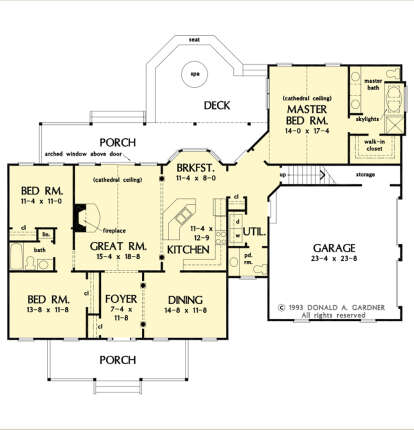 House Plan House Plan #27475 Drawing 1