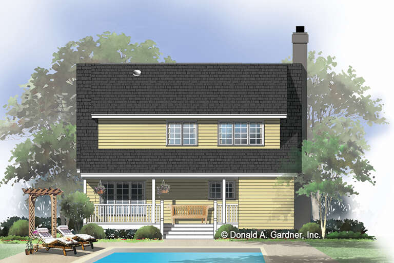 Cottage House Plan #2865-00278 Elevation Photo