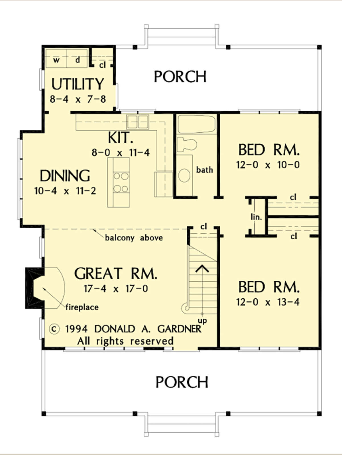 Main Floor  for House Plan #2865-00278