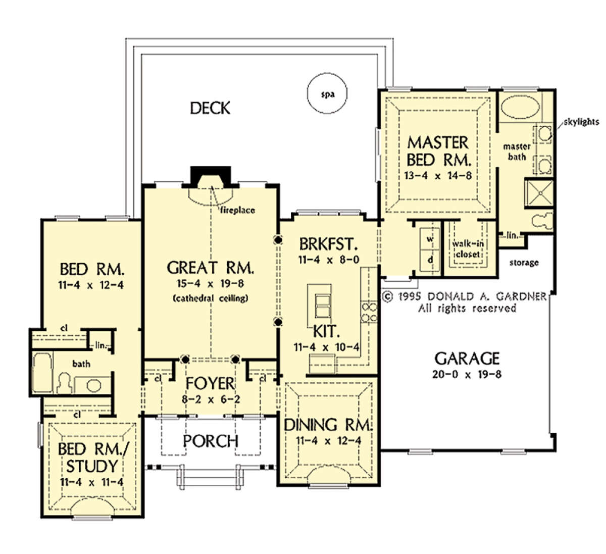 Main Floor  for House Plan #2865-00279