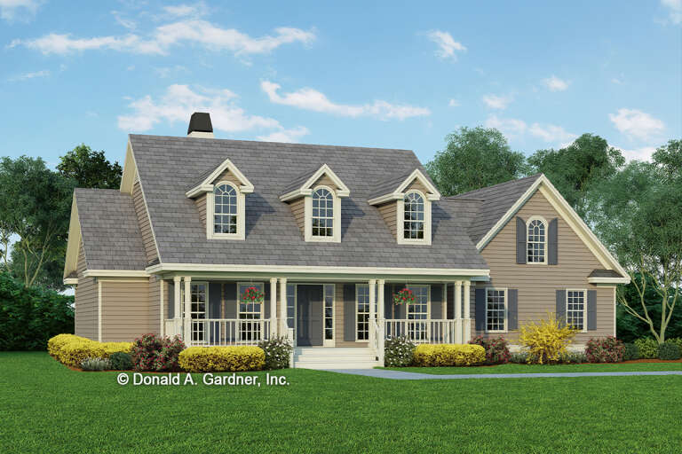 House Plan House Plan #27478 Front Elevation 