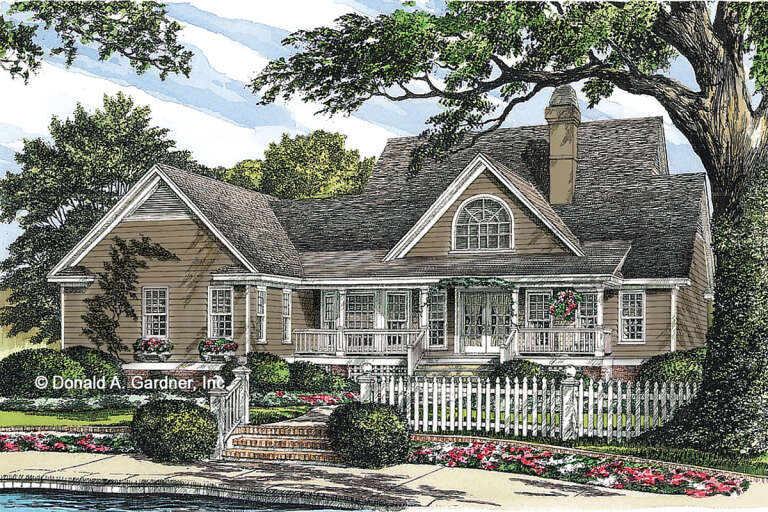 Country House Plan #2865-00280 Elevation Photo