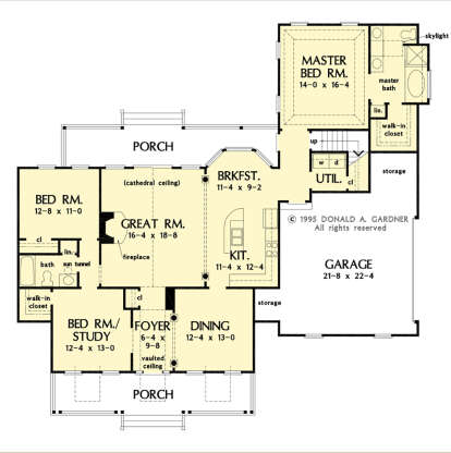 Main Floor  for House Plan #2865-00280