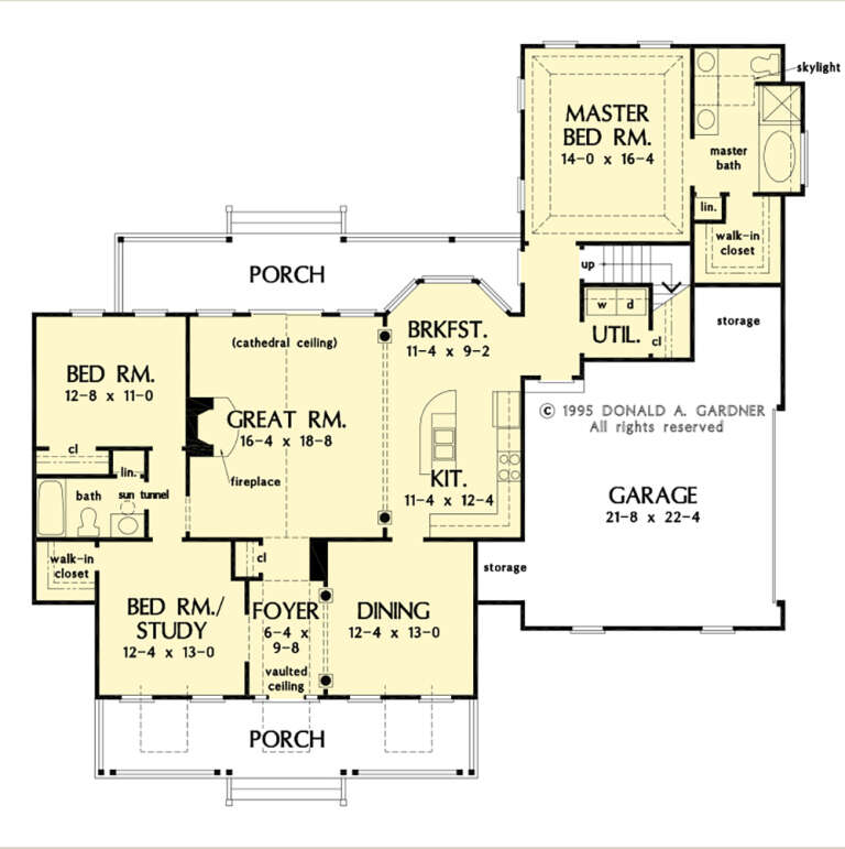 House Plan House Plan #27478 Drawing 1