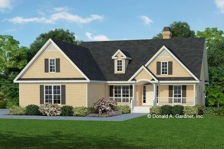 Country House Plan #2865-00281 Elevation Photo