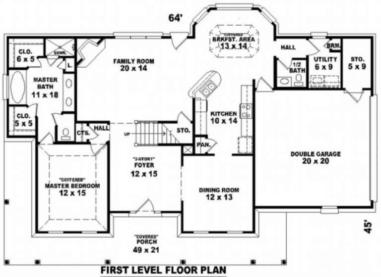 House Plan House Plan #2748 Drawing 1