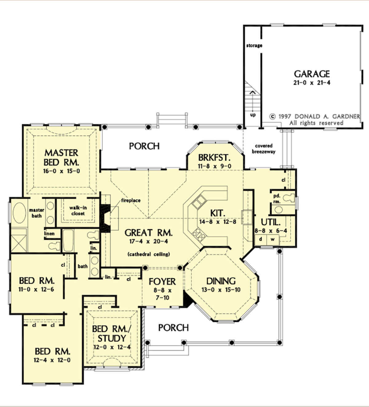 Main Floor  for House Plan #2865-00282