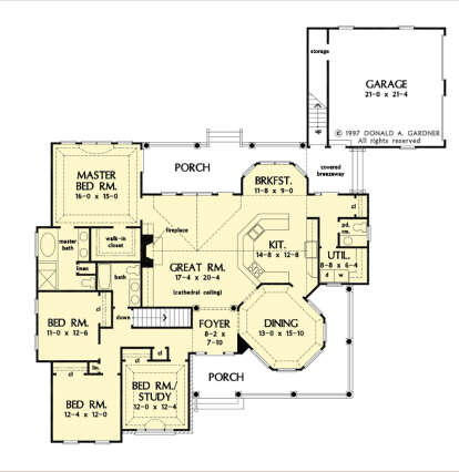 House Plan House Plan #27480 Drawing 3