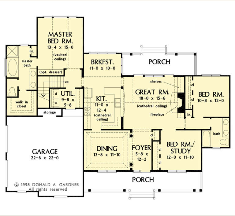 House Plan House Plan #27481 Drawing 1