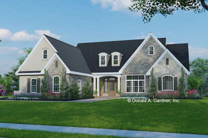 4 Bed, 3 Bath, 2976 Square Foot House Plan - #2865-00284