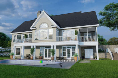 French Country House Plan #2865-00284 Elevation Photo