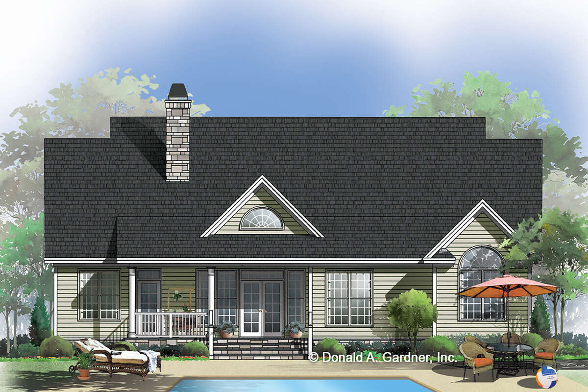 Country House Plan #2865-00285 Elevation Photo