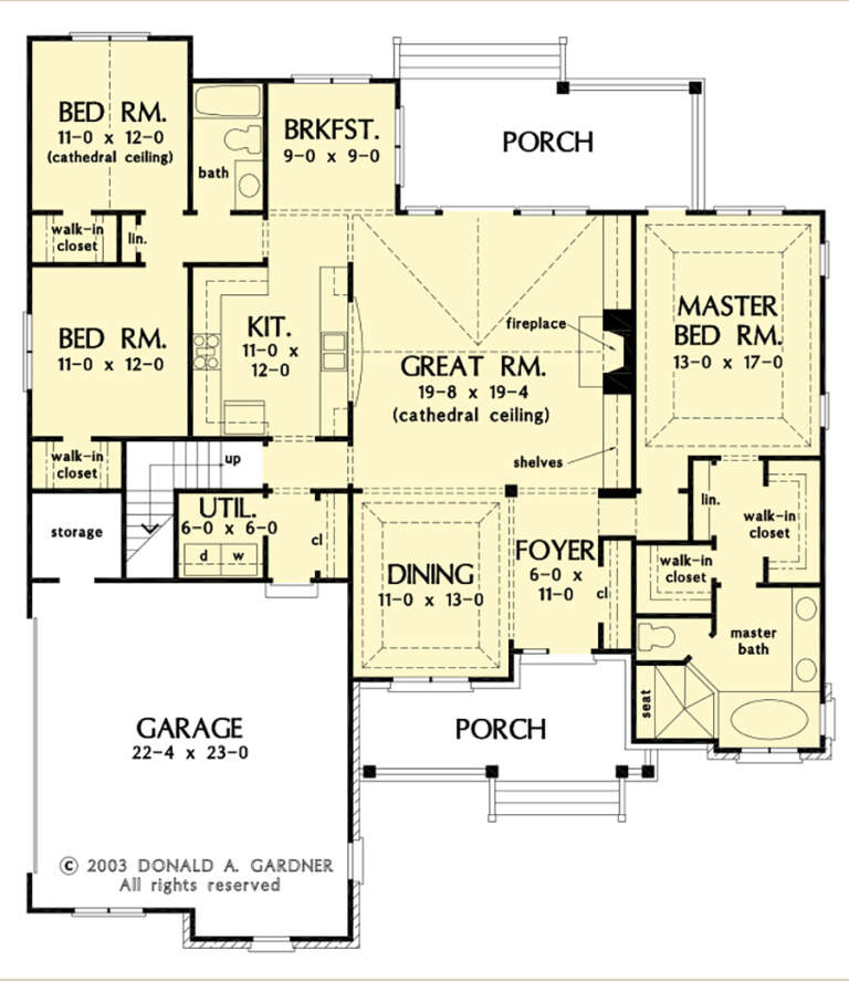 House Plan House Plan #27483 Drawing 1