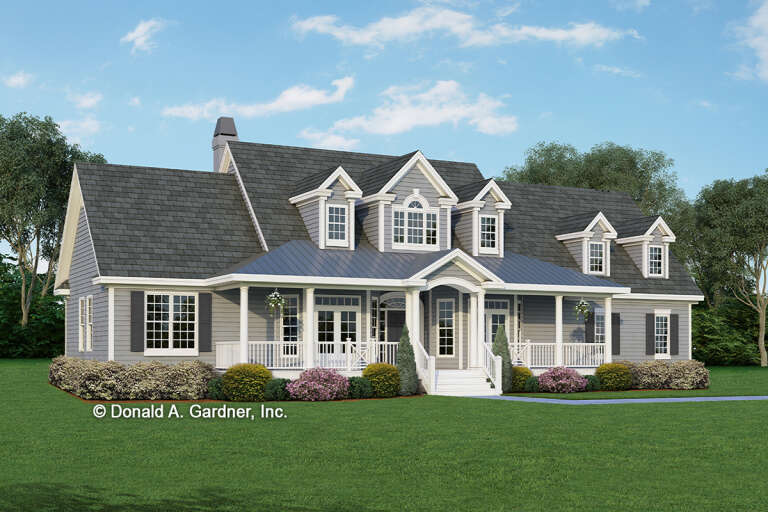 House Plan House Plan #27485 Front Elevation 