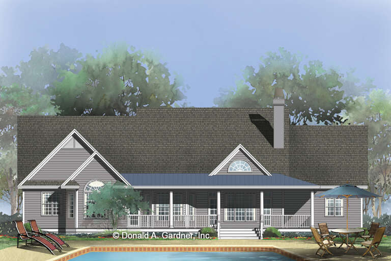Craftsman House Plan #2865-00287 Elevation Photo