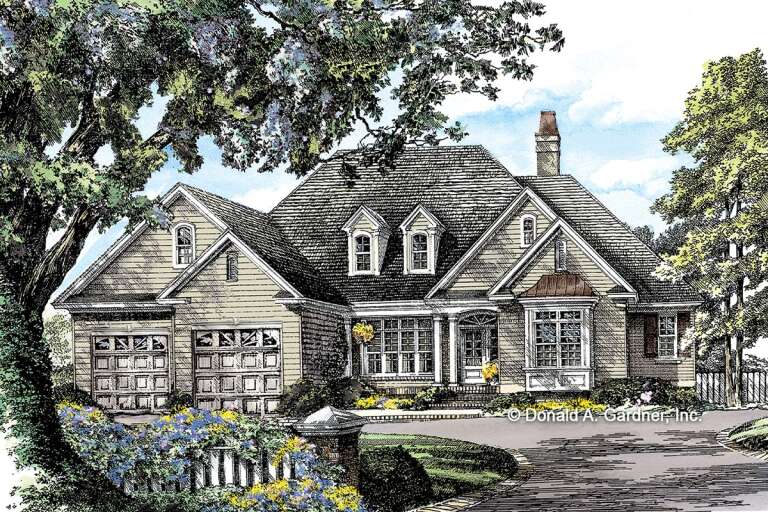Traditional House Plan #2865-00288 Elevation Photo