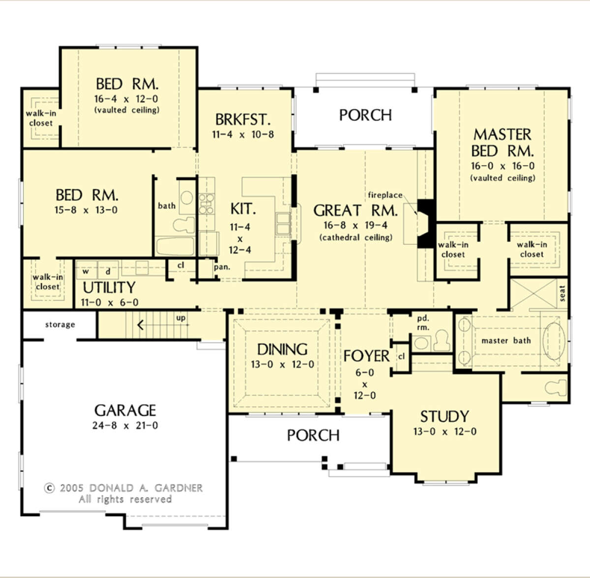 Main Floor  for House Plan #2865-00288