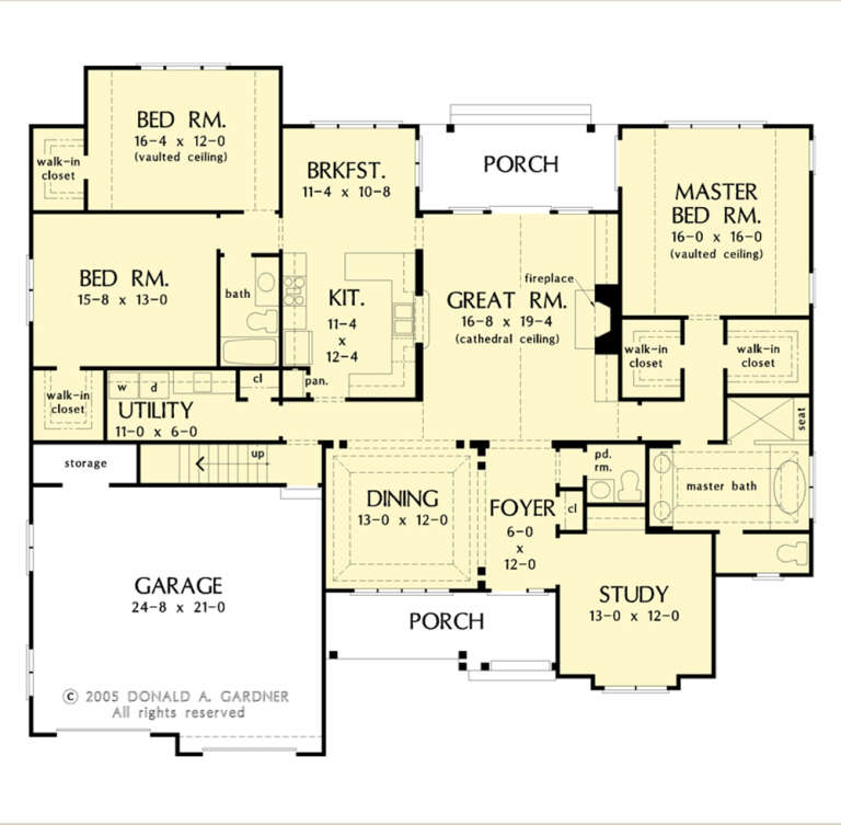 House Plan House Plan #27486 Drawing 1