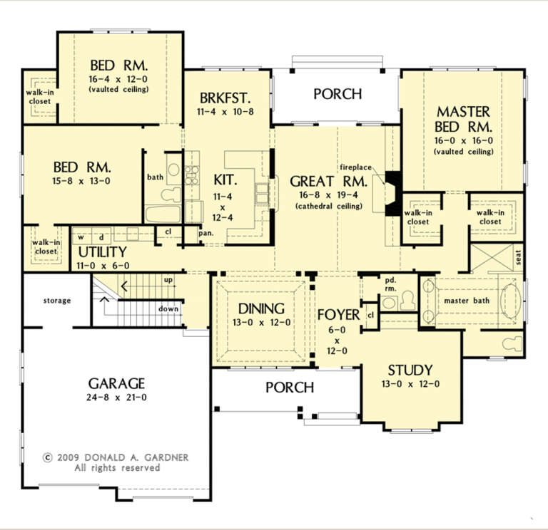 House Plan House Plan #27486 Drawing 3
