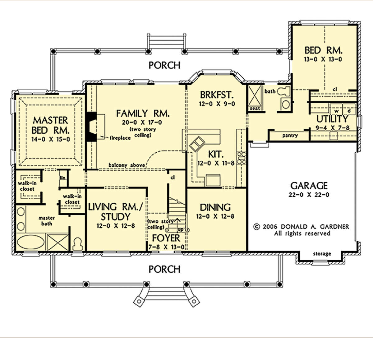 Main Floor  for House Plan #2865-00289