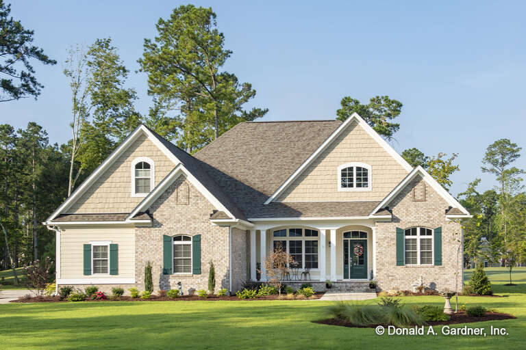 House Plan House Plan #27488 Front Elevation 