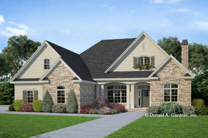 Craftsman House Plan #2865-00290 Elevation Photo
